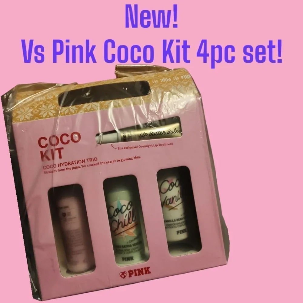 🆕️🆚️Pink Coco Kit 4pc Set! - Picture 4 of 4